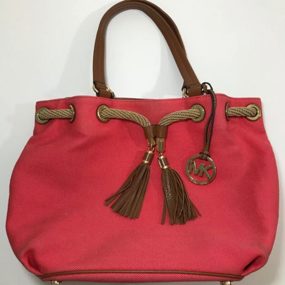 Michael Kors Rope & Ring Tote Handbag Satchel